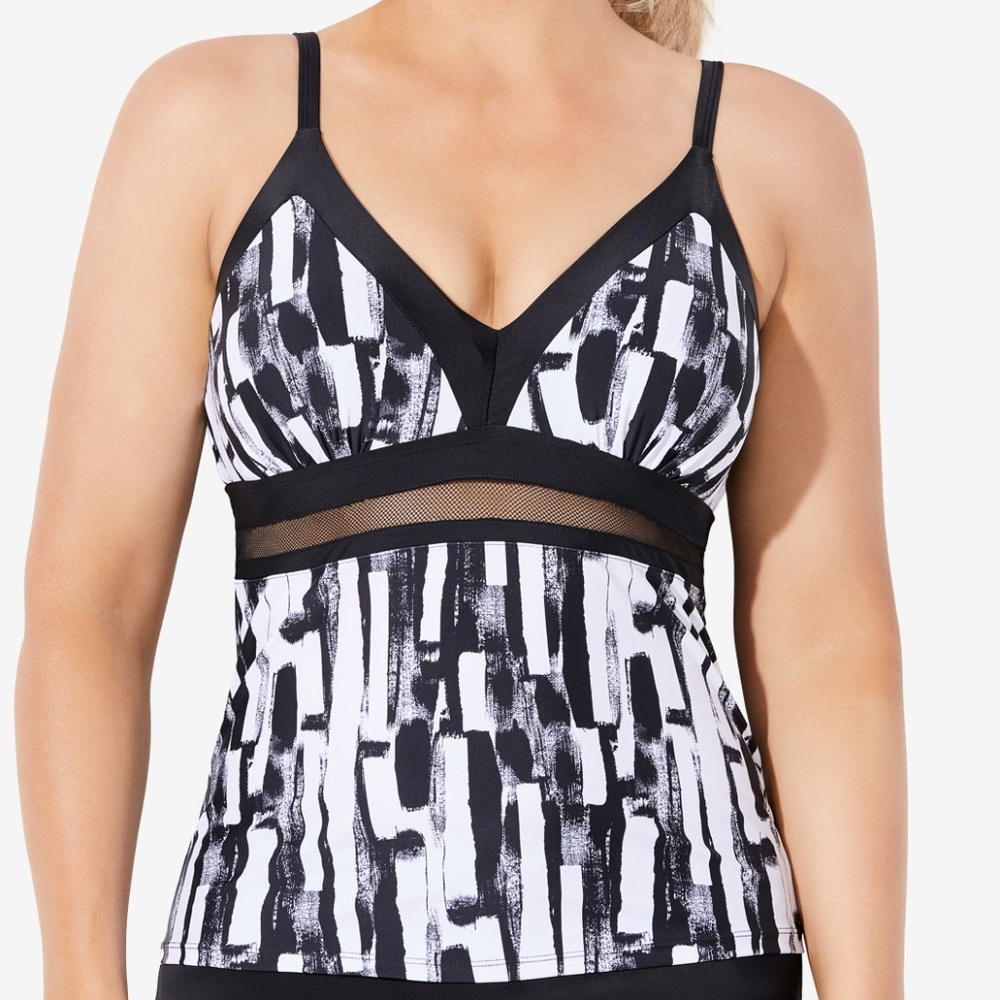 Aquabelle Swimsuits for All Two Piece Tankini Set